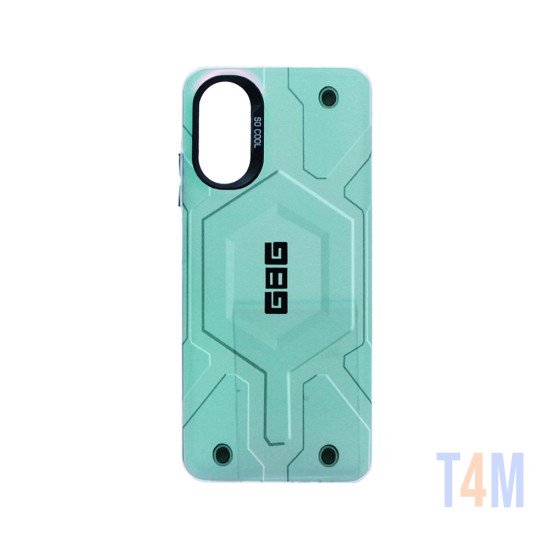 Funda Duro Diseño para Oppo A17 Verde Mar